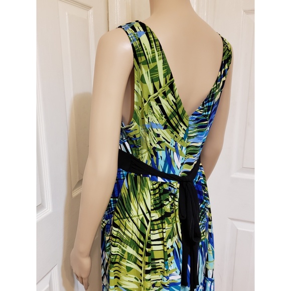 NWT| Connected Petite {TROPICAL PRINT DRESS} 14P - Picture 7 of 9